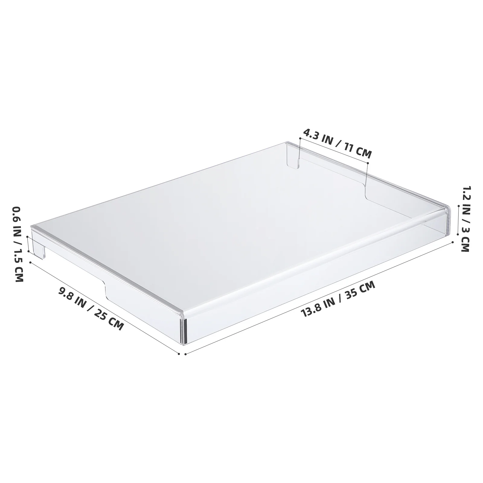 

Anti-Dust Cover for Keyboard Acrylic Transparent Protector Waterproof Dirt-Proof Case for Laptop Desktop 14 Inch