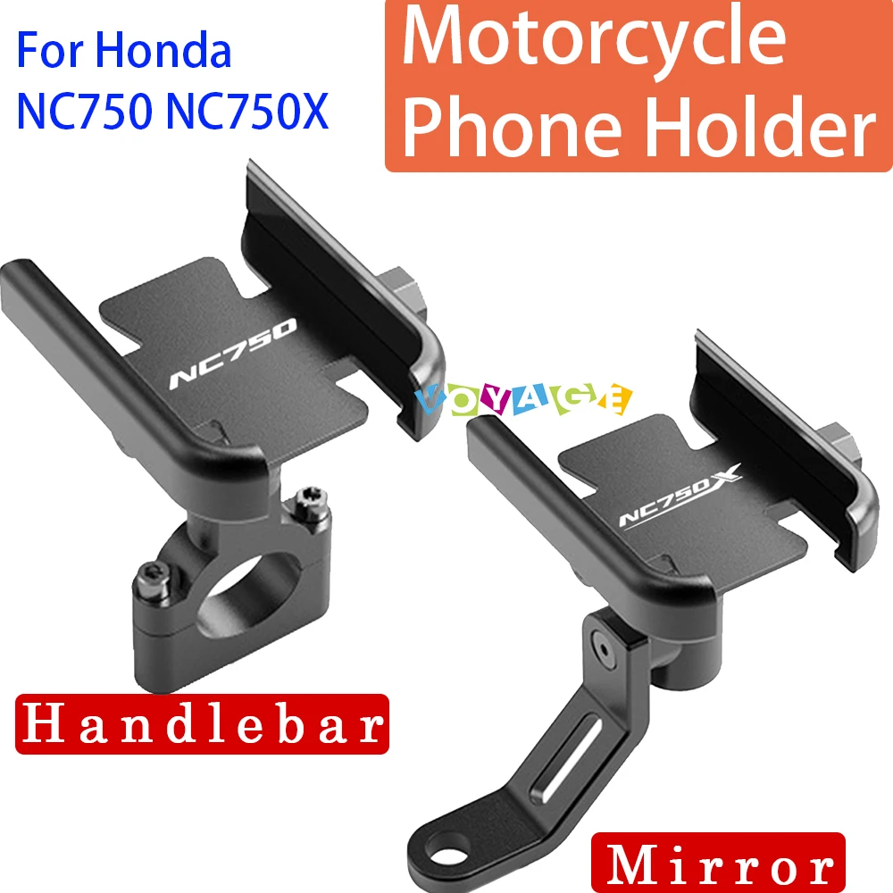 

Держатель мобильного телефона для Honda NC750 NC750X NC750 750X, руль мотоцикла, GPS-подставка, кронштейн, аксессуары с ЧПУ