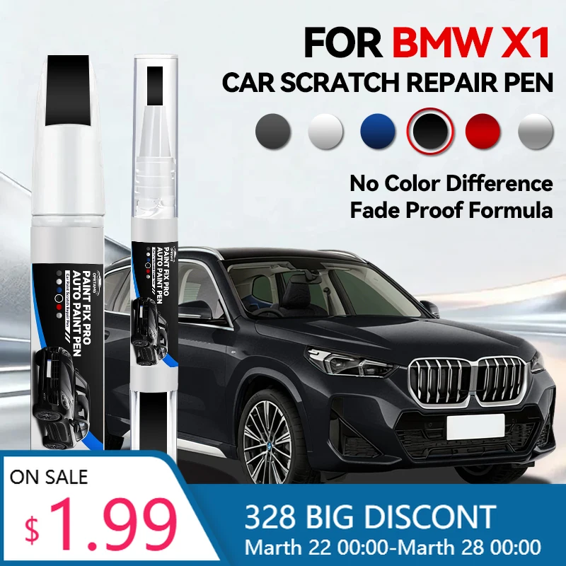 Car Tools Paint Pen Purpose Vehicle For 2009-2025 X1 BMW E84 F48 F49 U11 SDrive XDrive Paint Accessories Touch Up Scratch Remove