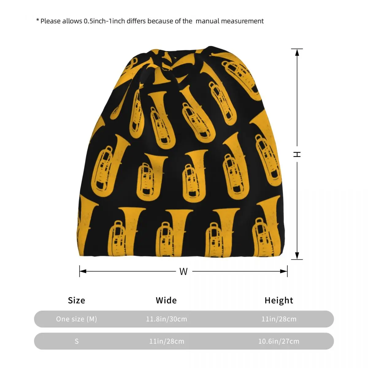 

Tuba Bandana Neck Gaiter Wrap Scarf Multifunction Cycling Scarf Beanies Hat for Men Women Adult Breathable