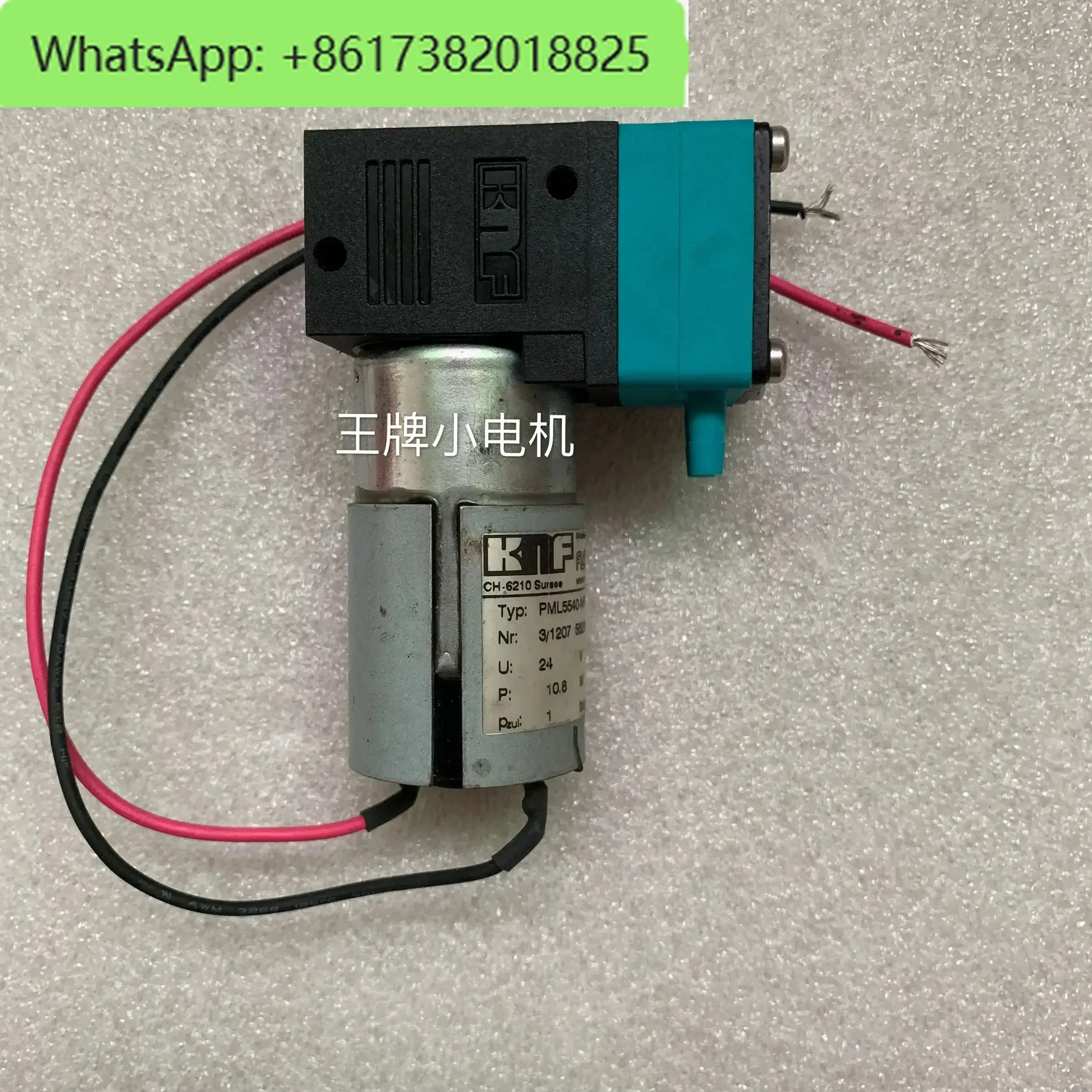 Imported KNF micro vacuum pump PML5540-NF30 24V DC diaphragm liquid ink pump water pump