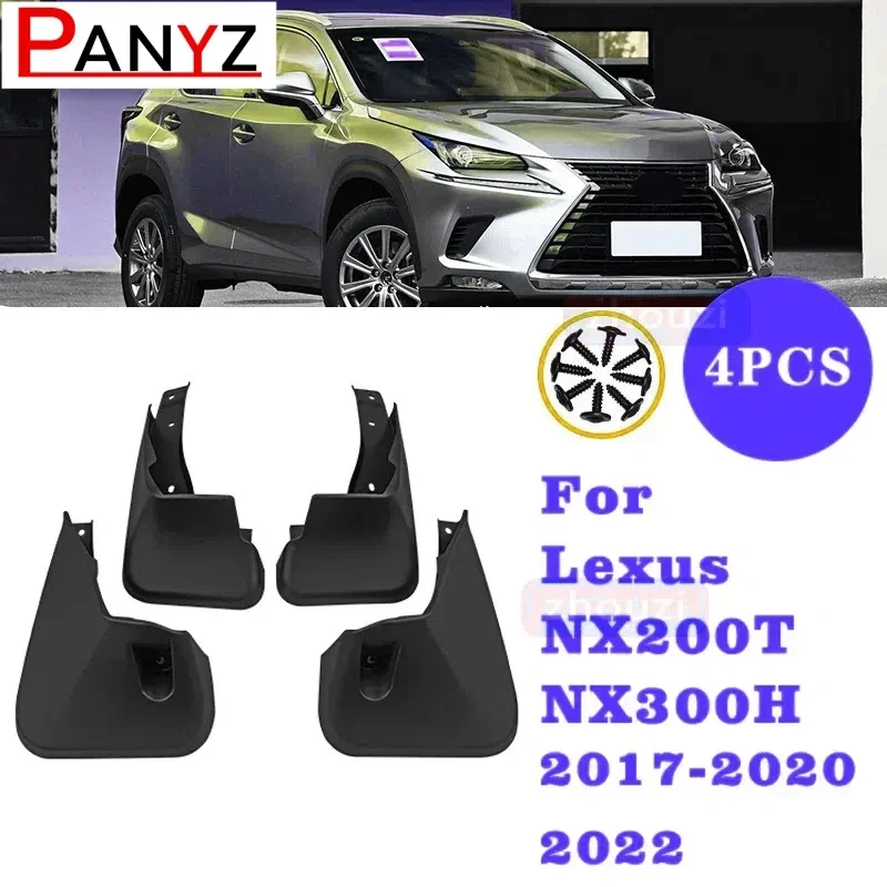 

Автомобильные брызговики для Lexus NX200 NX300 NX300H 2015-2022, брызговики, передние и задние брызговики, автоаксессуары