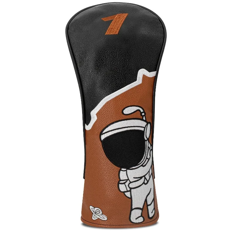 Golf Club Head Cover - Durable, Astronaut Pattern Design, Golf Club Head Cover, Club Head Protection, Golf Accessories