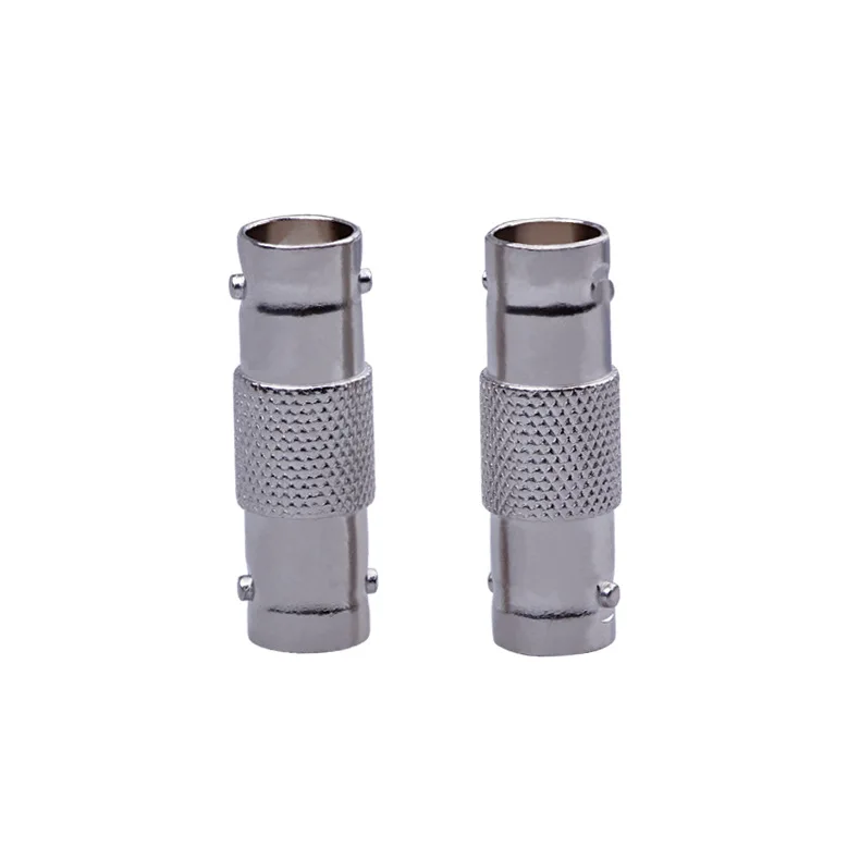 10 PCS Copper‑Core BNC Female to Female Coupler, Q9 Straight‑Through Video Joiner Connector for Analog CCTV Surveillance