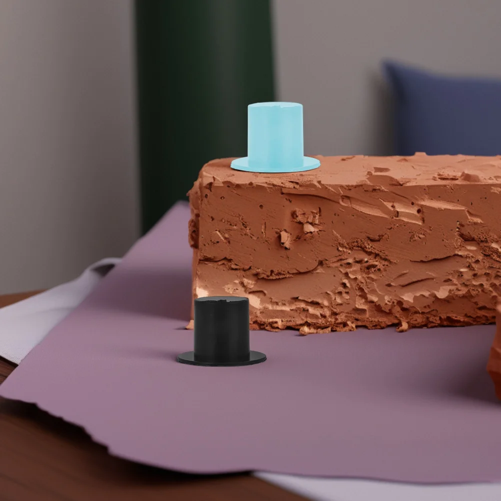 120 Stück Mini-Zylinder, Dekoration für DIY-Handwerk, Cupcake-Kuchenaufsätze, Partygeschenke, Weihnachtsdekorationen, winziges Hutzubehör