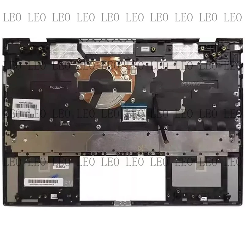 WW  For HP Envy 13-AH Upper Palmrest Backlit US Keyboard Gold L19541-001 Top Case