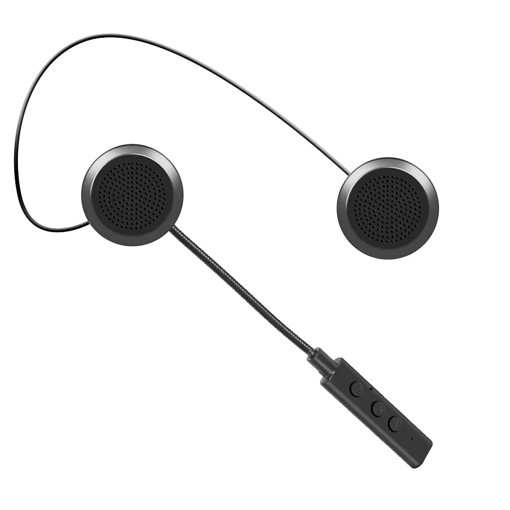 Velev Bluetooth Motorcycle Helmet Headset BT5.0 Wireless Riding Headphone Anti-interference Motor Bike Handsfree Helmet Headsets image 5
