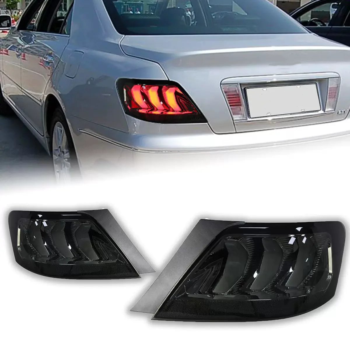 

Car LED Taillight for Toyota Reiz 2005-2009 Modified Rear lamp tail light with dynamic turn signal