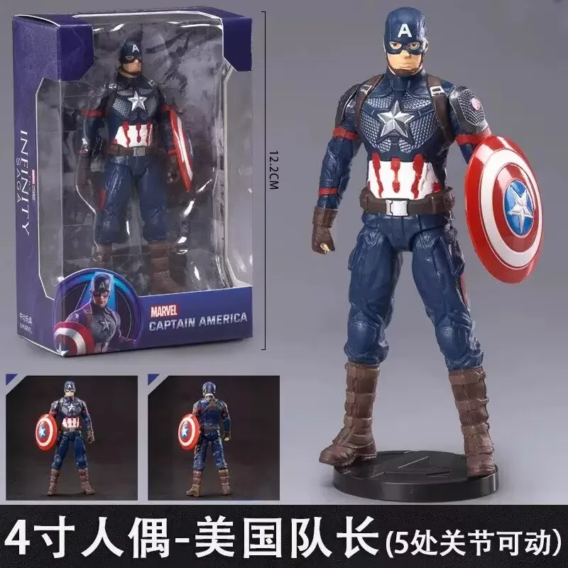 ZD Toys Official Avengers Legends: Iron Man, Spider Man, Thor, Captain America, Thanos, Hulk, War Machine Action Figures - view 6