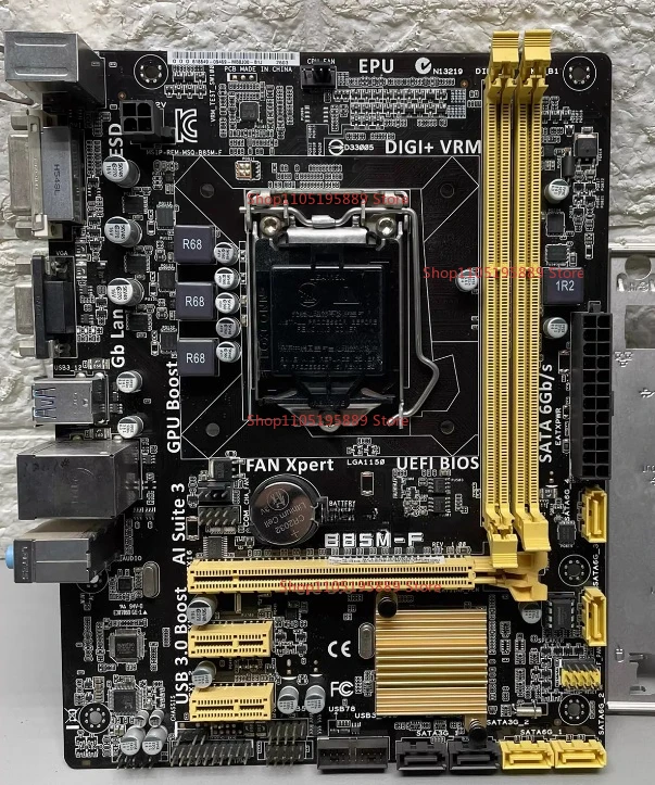 

Материнская плата ASUS B85M-F, материнская плата ASUS B85, материнская плата 1150 4-го поколения, H81M B85M