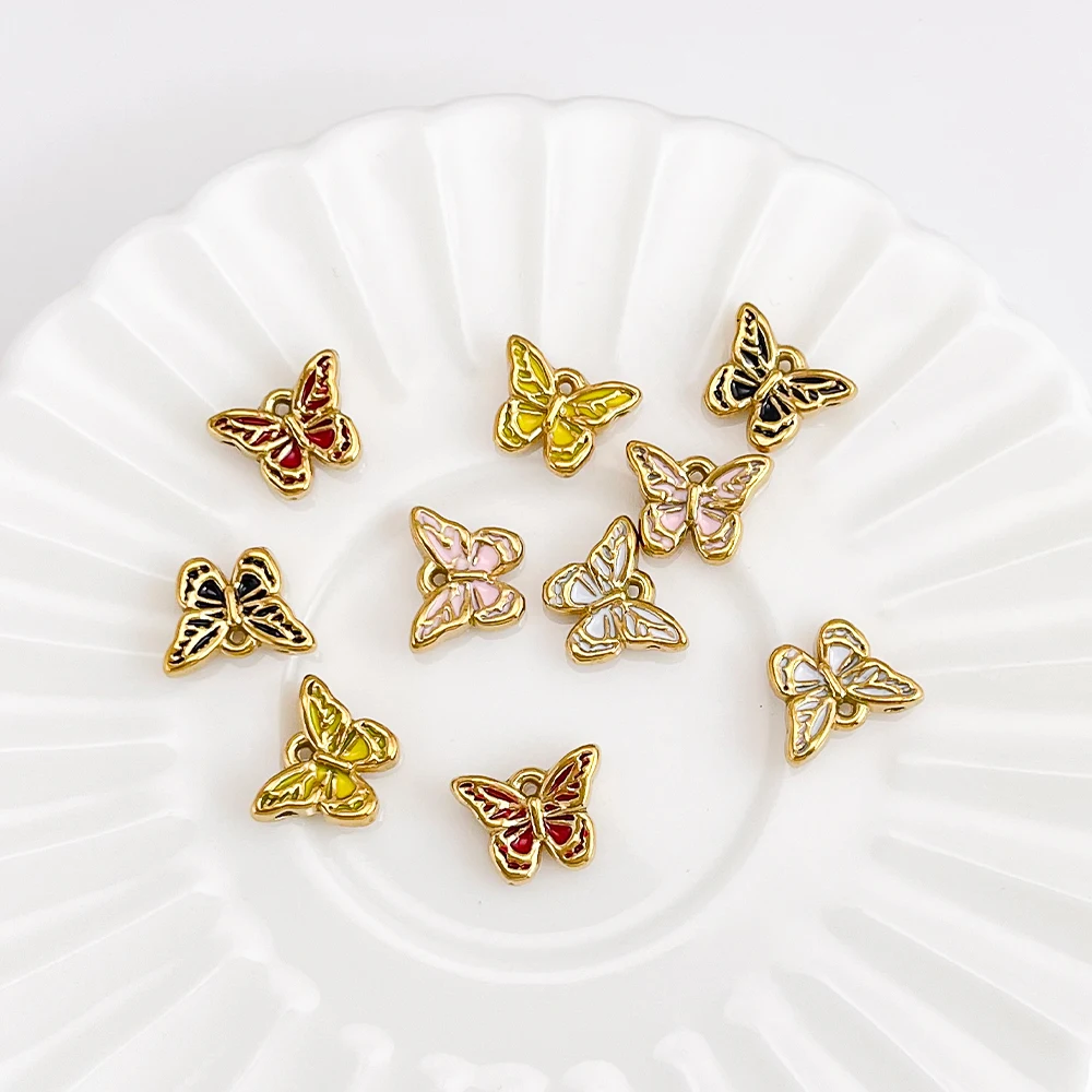 

Cordial Design 40Pcs 8*11MM DIY Pendant For Earring/Stainless Steel Charms/Butterfly Shape/Jewelry Accessories/Hand Made #195730