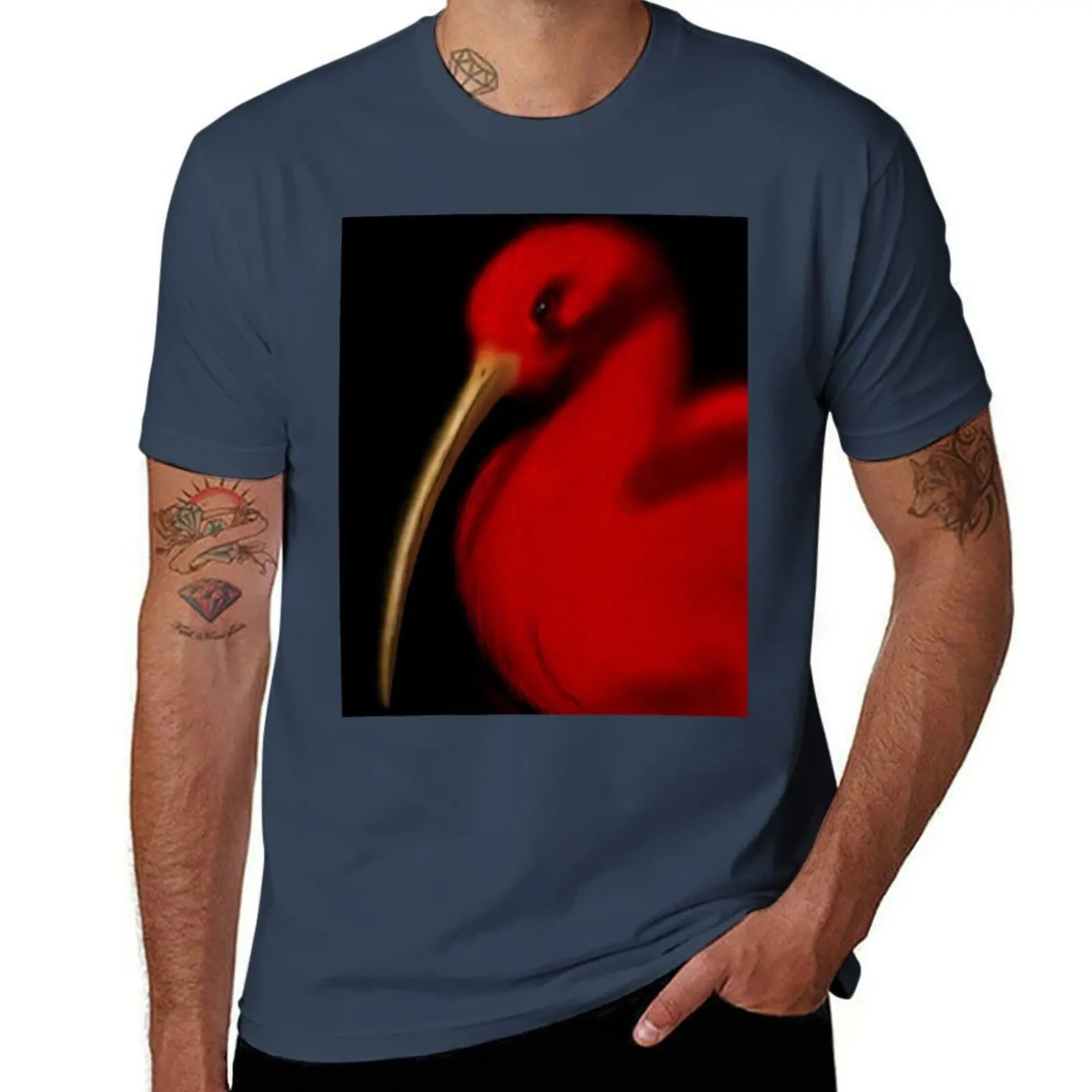

Scarlet Ibis T-Shirt t shirt man luxury mens graphic t shirts t shirts for man graphic tees T-Shirt