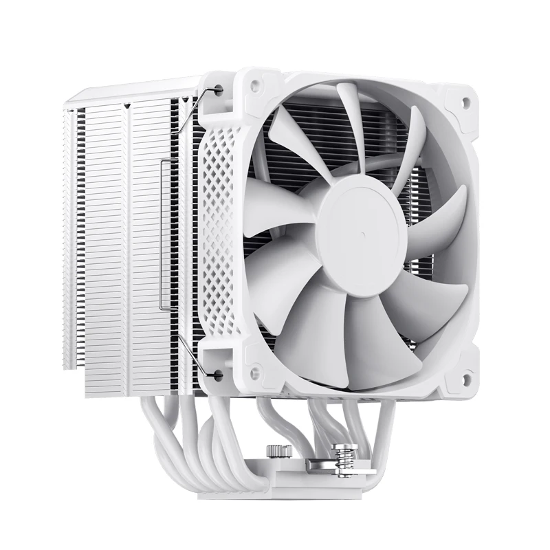 JONSBO HX6240 White CPU Air Cooler Copper 6 Heat Pipes CPU Cooler For LGA1700 115X 1200 2011 AM4