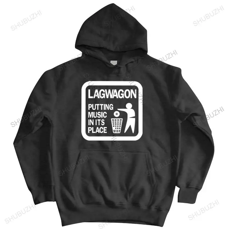 new arrived men hoodies autumn LAGWAGON PUTTING MUSIC men hoodie  fashion brandmale Tracksuit brand sweatshirt euro size