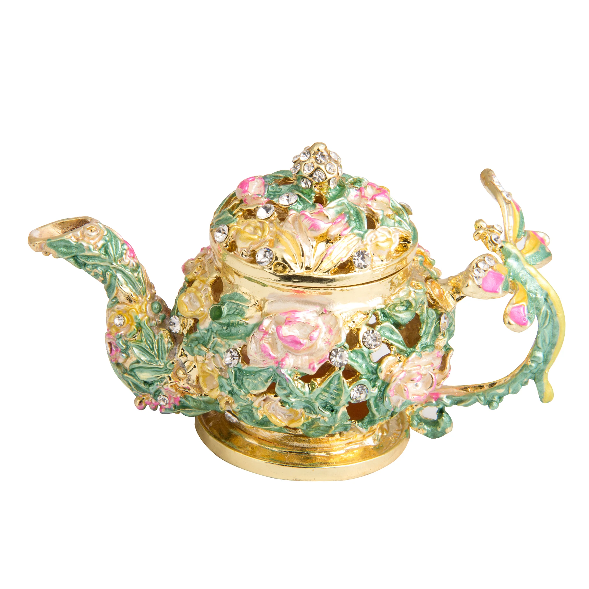 QIFU New Arrive Colorful Teapot Home Ornaments Decoration for Gift