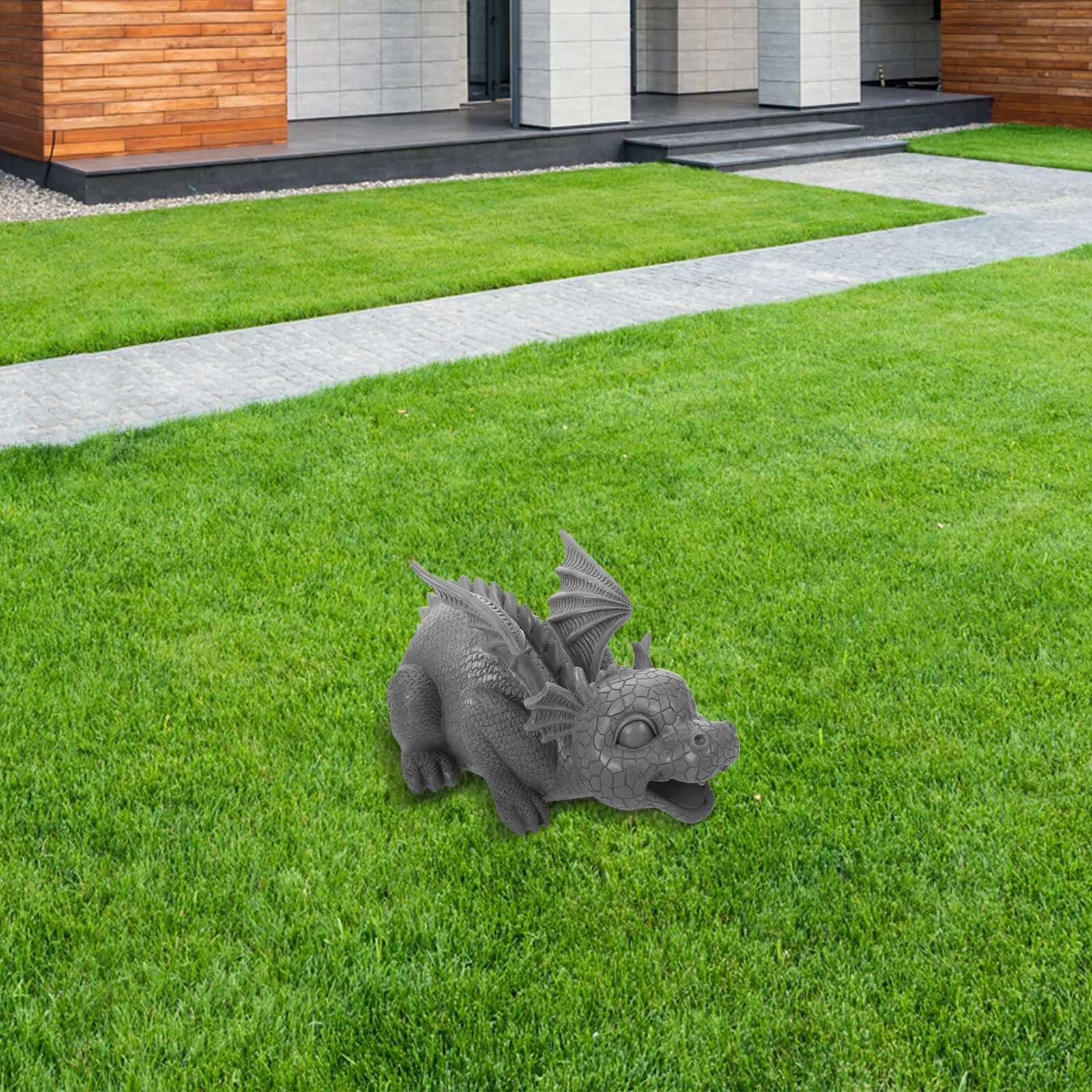 

Настольный фонтан-статуэтка дракона из смолы: уникальный креативный декор для офиса, дома, стола, сада, улицы – декоративное украшение