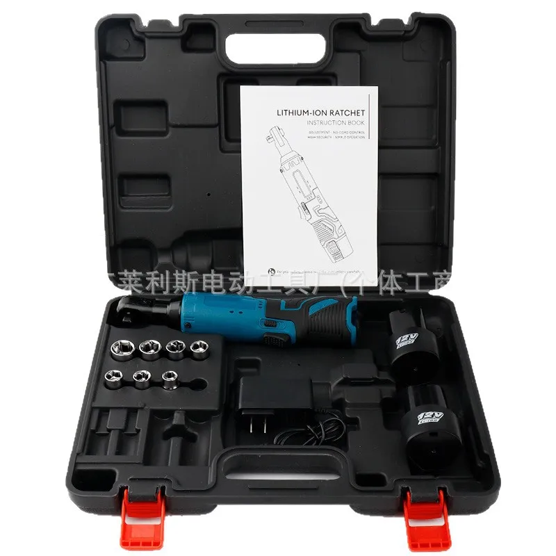 12V Cordless Right Angle Ratchet Wrench 3/8