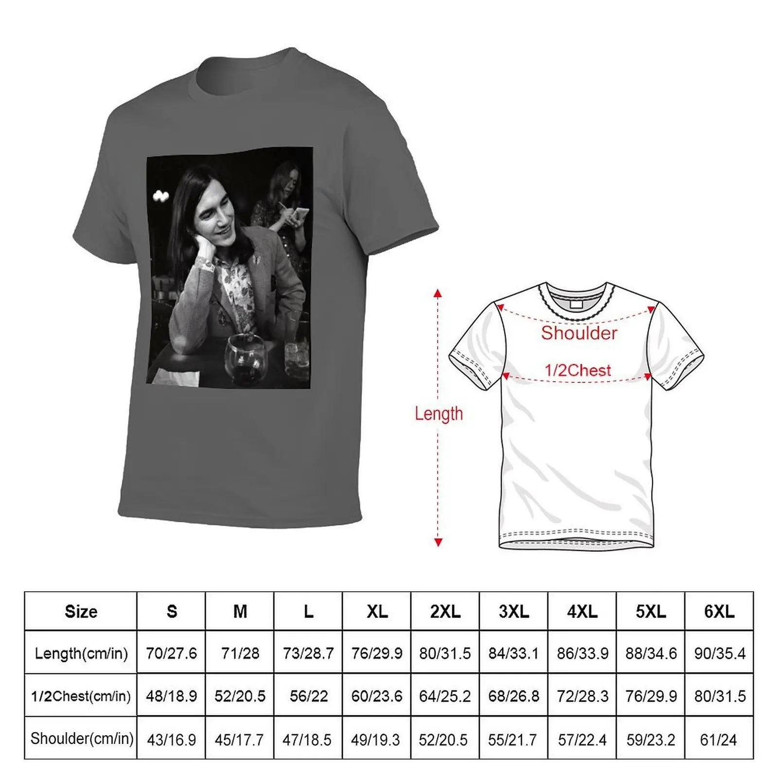 Townes Van Zandt at a bar T-Shirt t shirts for man pack white cotton t shirt pack cotton t shirts high quality T-Shirt