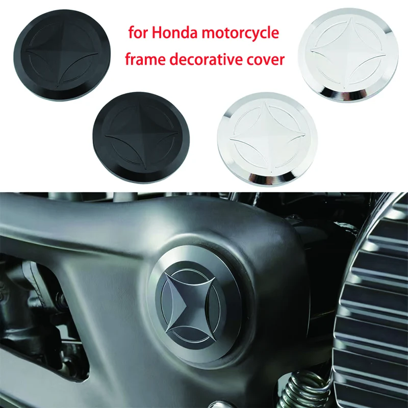 

Motorcycle Frame Hole Caps Decoration Plug Cover For Honda GB350 NC59 CB350S CB350 GB350S GB350 2021+ Dust Plug Cover
