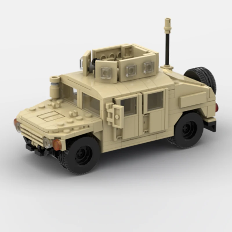 American Multi-Purpose Vehicle Model MOC Building Bricks War Equipment Modular Technology Gifts Holiday Assemble Children Toys