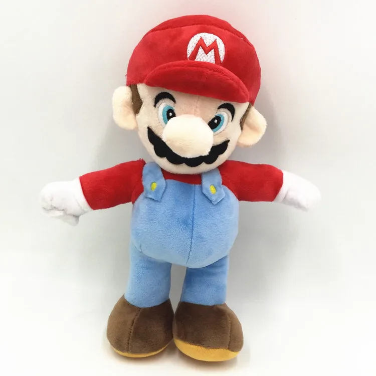 25cm Super Mary Plush Doll Dinosaur Game Anime Characters Marios Plush Toy Decoration Game Peripheral Doll Birthday Gifts