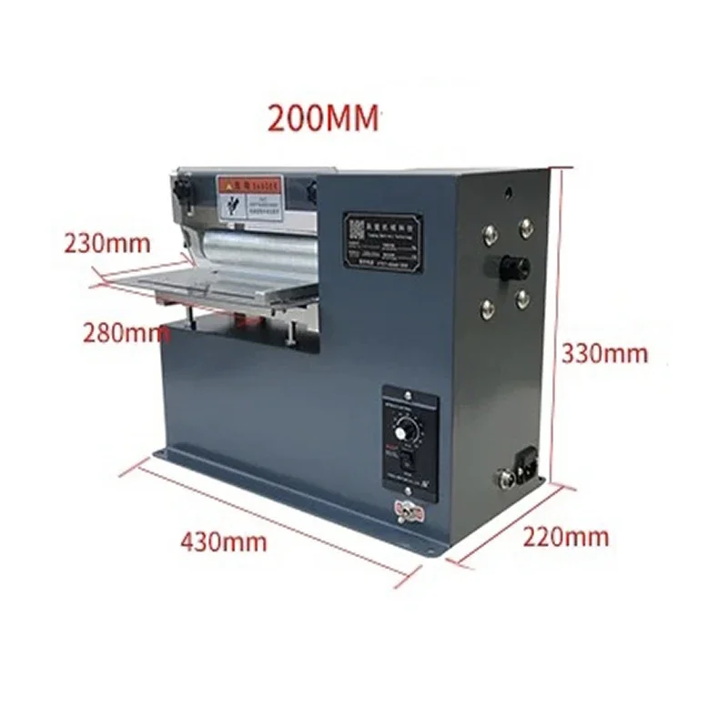 Small Leather Strap Cutting Machine Single Head Double HeadAutomatic Slitting Machine Straight Cutting Machine Cutting Width20CM