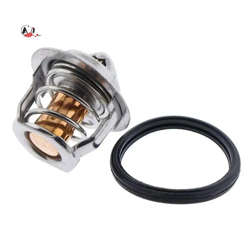 A10E-19434-73014 71°C Thermostat 160°F With Gasket For Bobcat 463 553 753 763 773 7753 S150 S160 S175 19434-73010 6653948