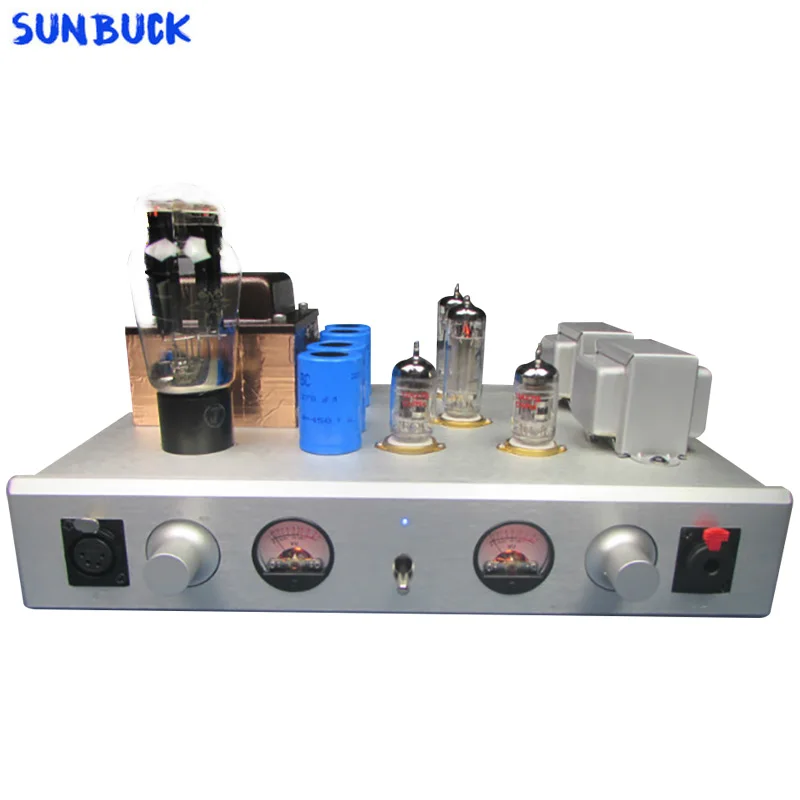 

SUNBUCK 6N5P 6N13P Vacuum Tube Headphone Preamp Transformer Output 5Z3P 12AX7 Tube Headphone Amp Preamplifier Amplifier Audio