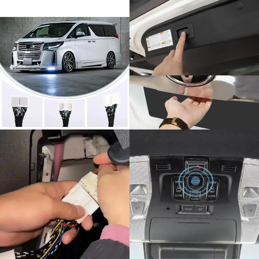 

02DE Liftgate Opener Module Electric Trunk Door Modification For Velfire 30 Series