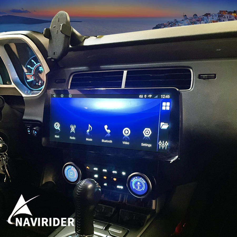 12.3 Inch Carplay Video Central Multimedia Player Android 15 Car Radio Bluetooth For Chevrolet Camaro 2008-2015 Stereo Head Unit
