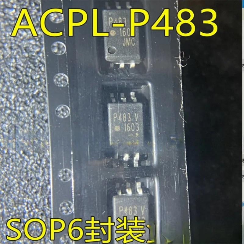 

5PCS ACPL-P483V ACPL-P343 screen printing, P483V SOP6 brand new SMT optocoupler chip