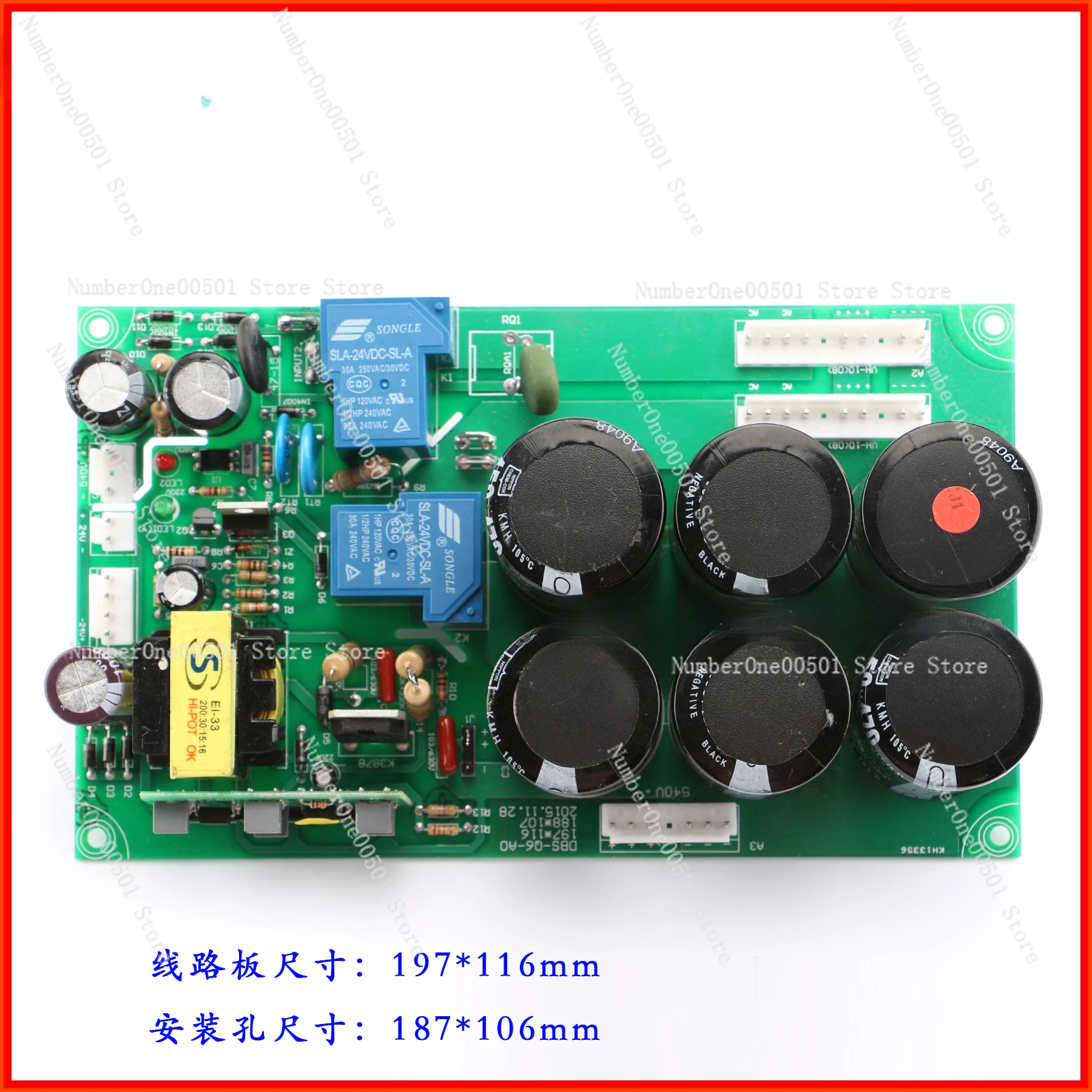 Dual Voltage Welding Machine ZX7-315/400 Power Supply Board Switching Board with Auxiliary Switching Power Supply Bottom Board