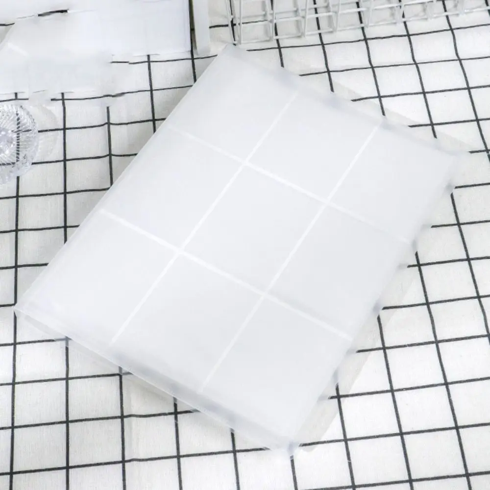 مع حامل بطاقة الصور الداخلية للصفحة الداخلية 3 بوصة A4 ألبوم الصور الموثق بسيط 9 شبكة بطاقة صغيرة جمع كتاب مطاردة الإمدادات