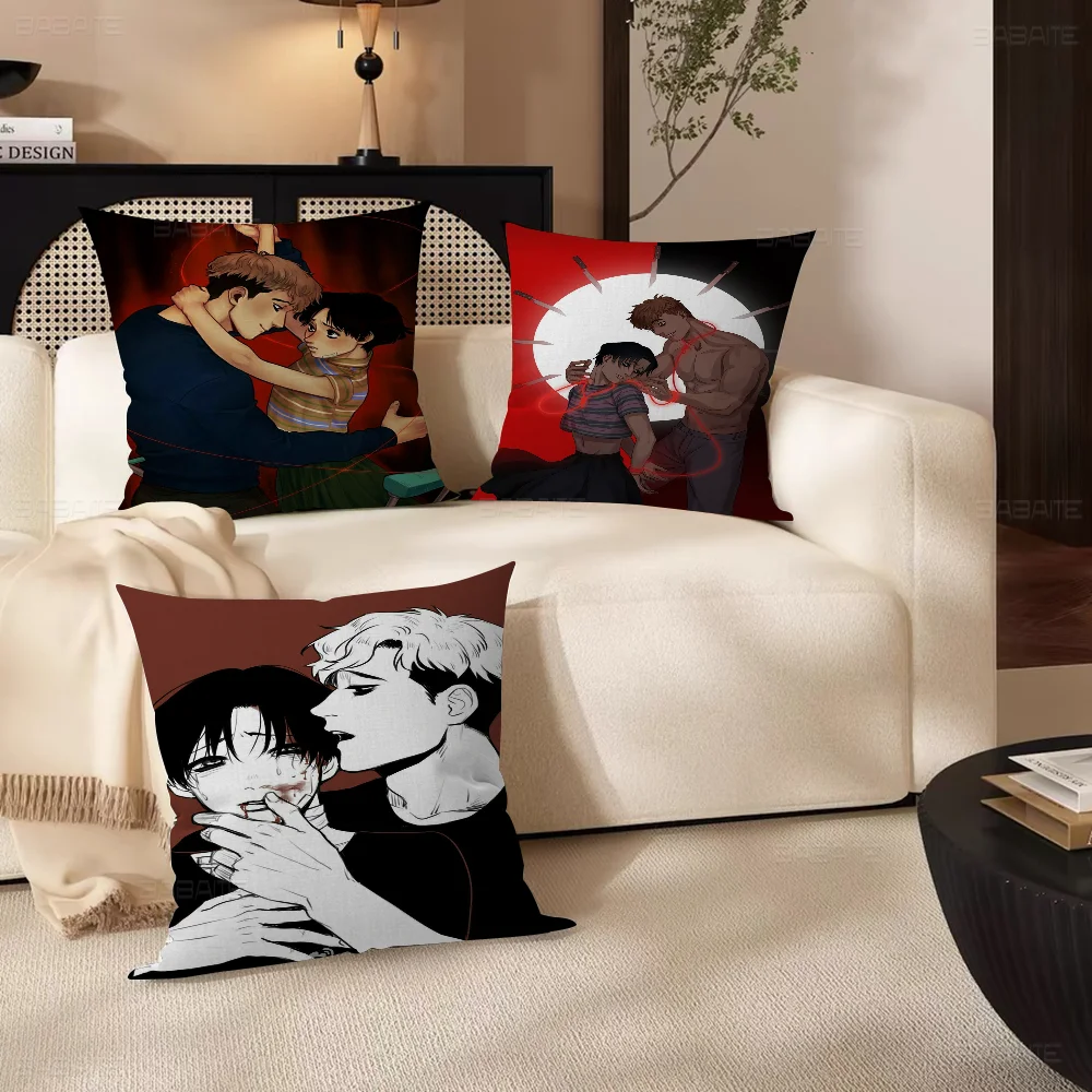 Anime Killing Stalk Pillowcases Home Bedding Decorative Pillow Cover Wedding Super Soft Pillow Case