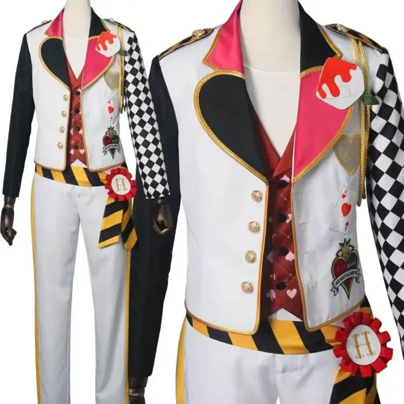 

Game Twisted-Wonderland HEARTSLABYUL Ace Uniform Cosplay Costume