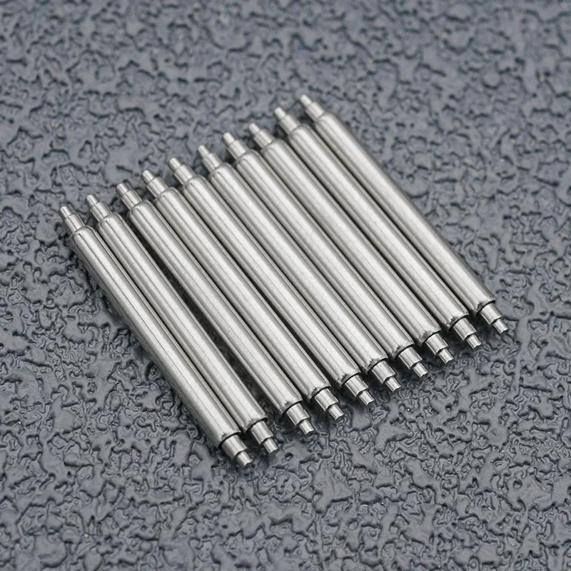 Dia 2.5mm Spring Bar Link Pins for SKX007 SKX009 Series Diving Fat Spring Bars Tool Fit 18mm/22mm Watch Strap Accessorie Parts
