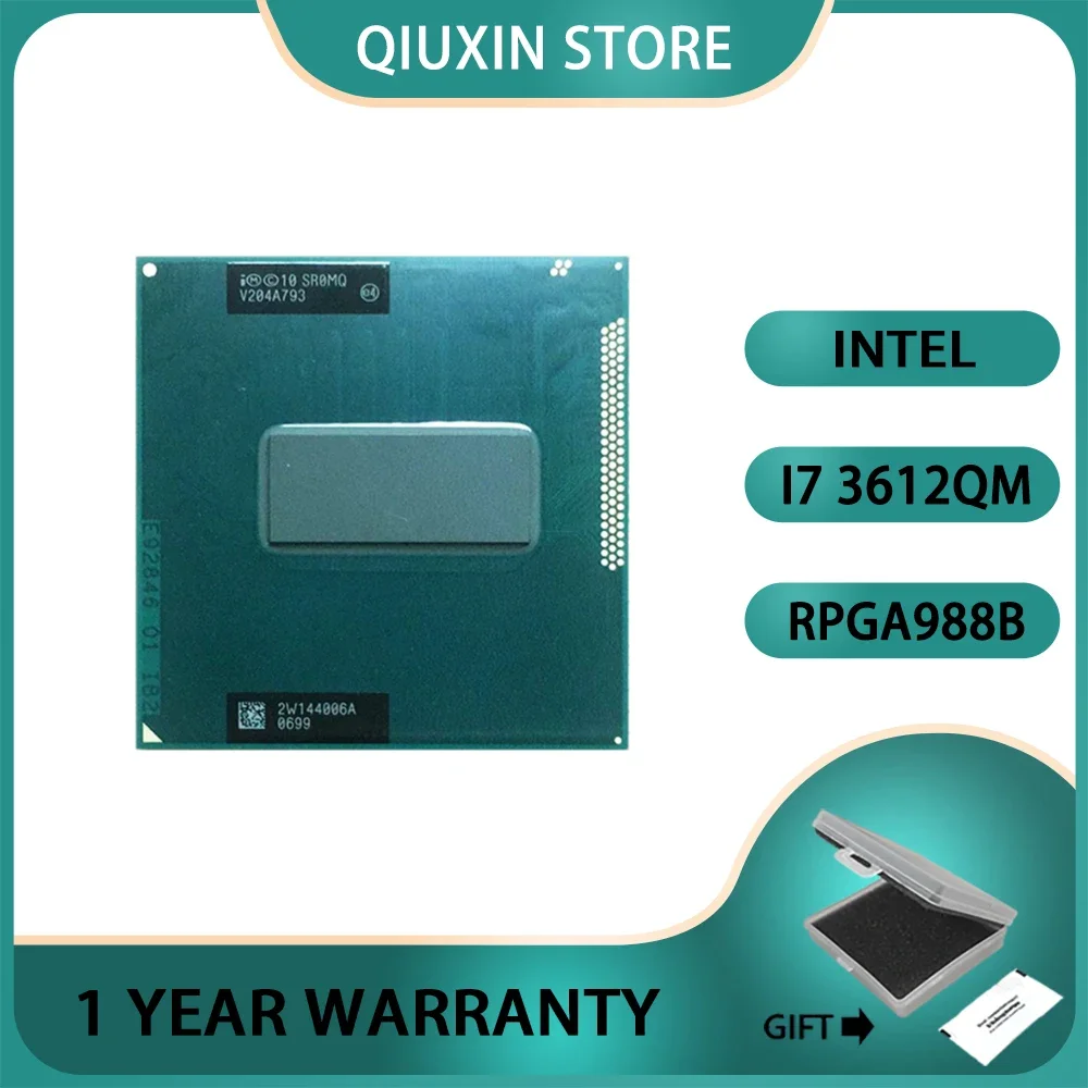 Intel Core i7-3612QM i7 3612QM SR0MQ GHz Quad-Core Eight-Thread  / rPGA988B  CPU Processor 6M 35W Socket G2 2.1