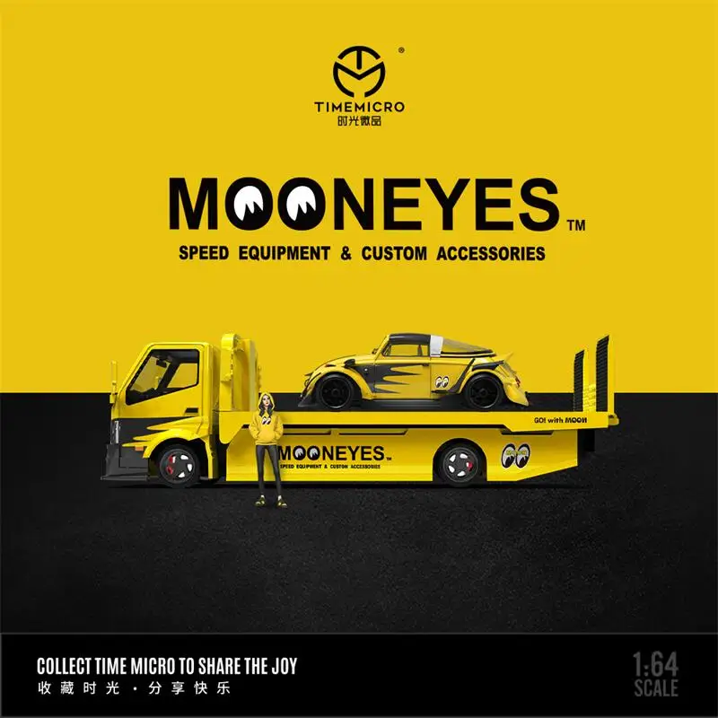 **Pre-Order** Time Micro 1:64 Mooneyes limited999 Diecast Model Car