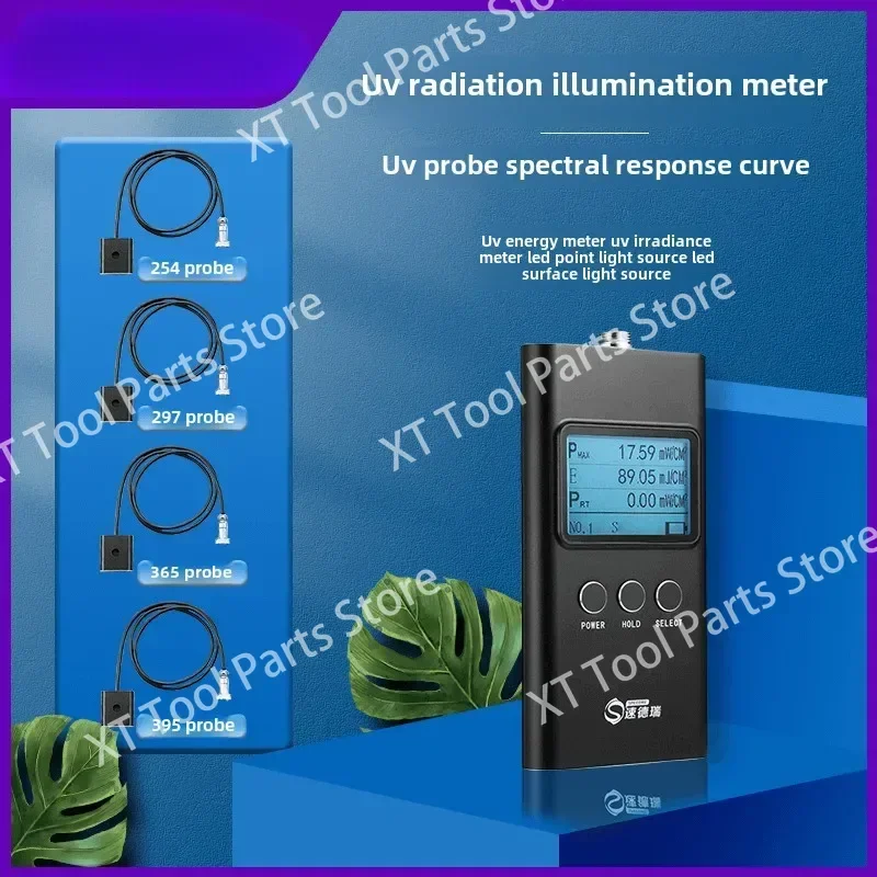 UV Irradiometer UV Energy Meter UV Light Source Intensity Detector