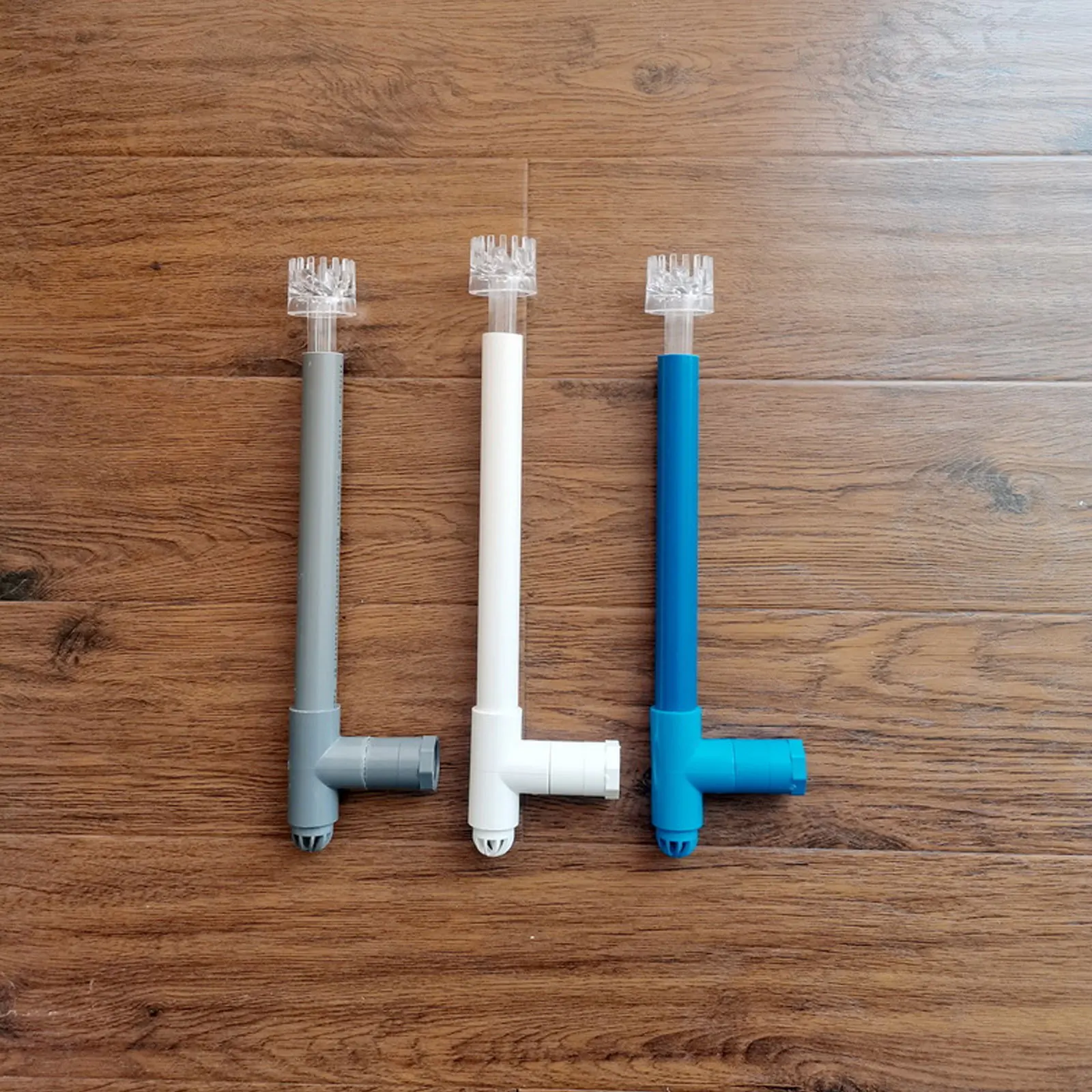 

2Pcs Aquarium Oil Film Remover ABS Plastic Fish Tank Surface Protein Skimmer Degreasing Film Device Cleaner for Freshwater