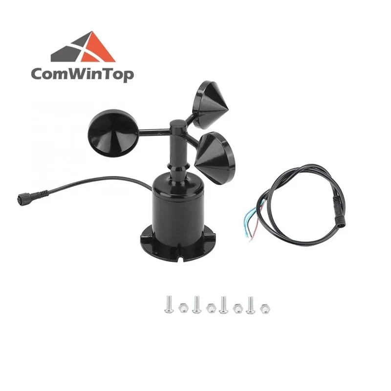 0-70m/s Polycarbonate Wind Speed Sensor 4-20MA 0-5V 0-10V RS485 Pulse Output Wind Speed Transmitter Anemometer