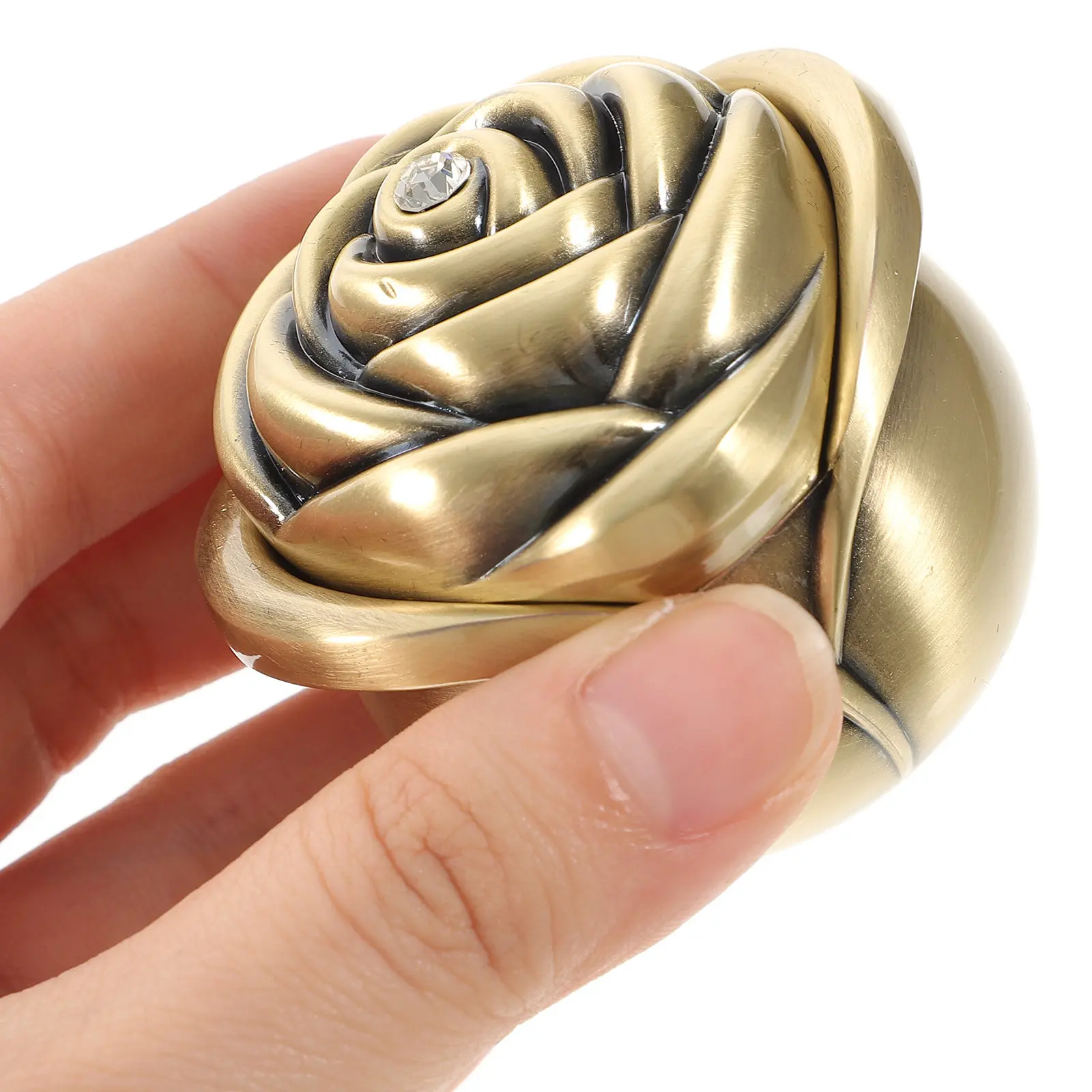 

Stylish Retro Jewelry Box Strong Metal Ring Display Case for Necklace Bracelet Earring Holder Gift Storage Decoration