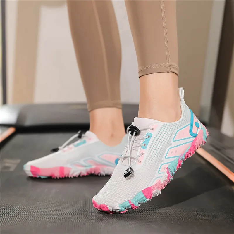 New Fashion White Swimming Shoes Man Non-slip Quick-drying Barefoot Sneakers Unisex Beach Water Shoes Big Size 46 Sneakers Men