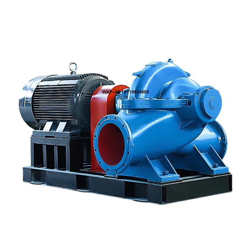 

Large Flow 4inch Agricultural Irrigation Clean Water Pump Double Suction Centrifugal Pump 1500m3 for Flood Control Drainage