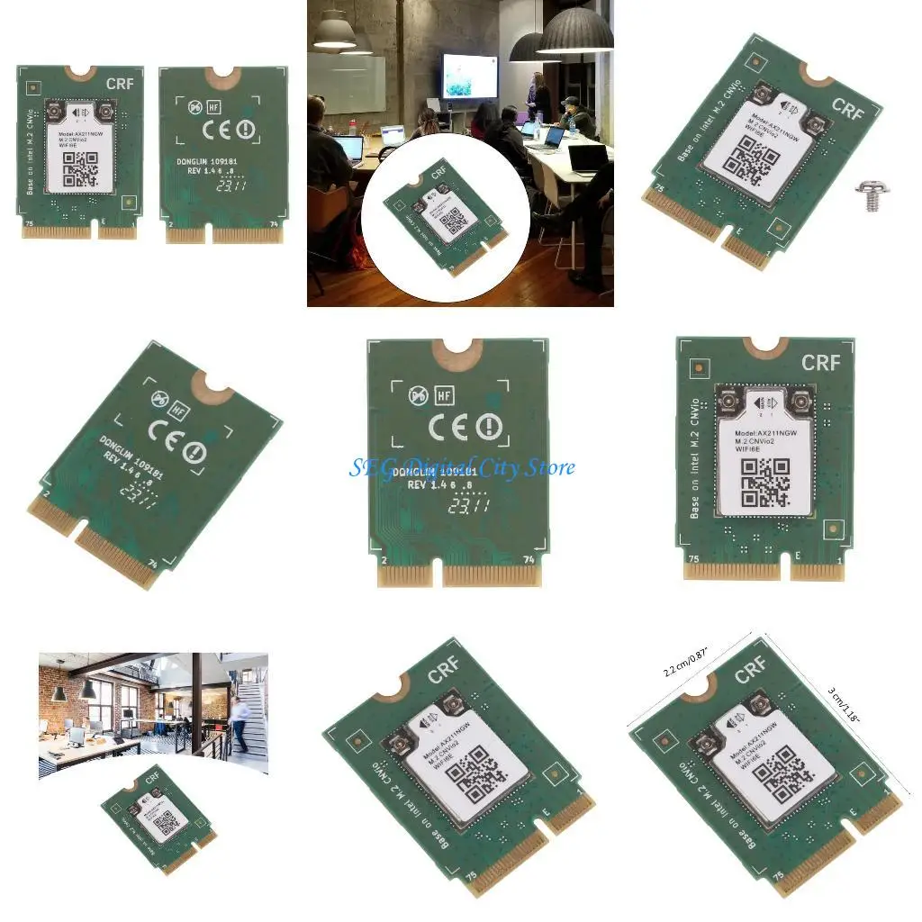 

U75B Your Internet with AX211NGW WiFi 6E Card Adapter Seamless Performances