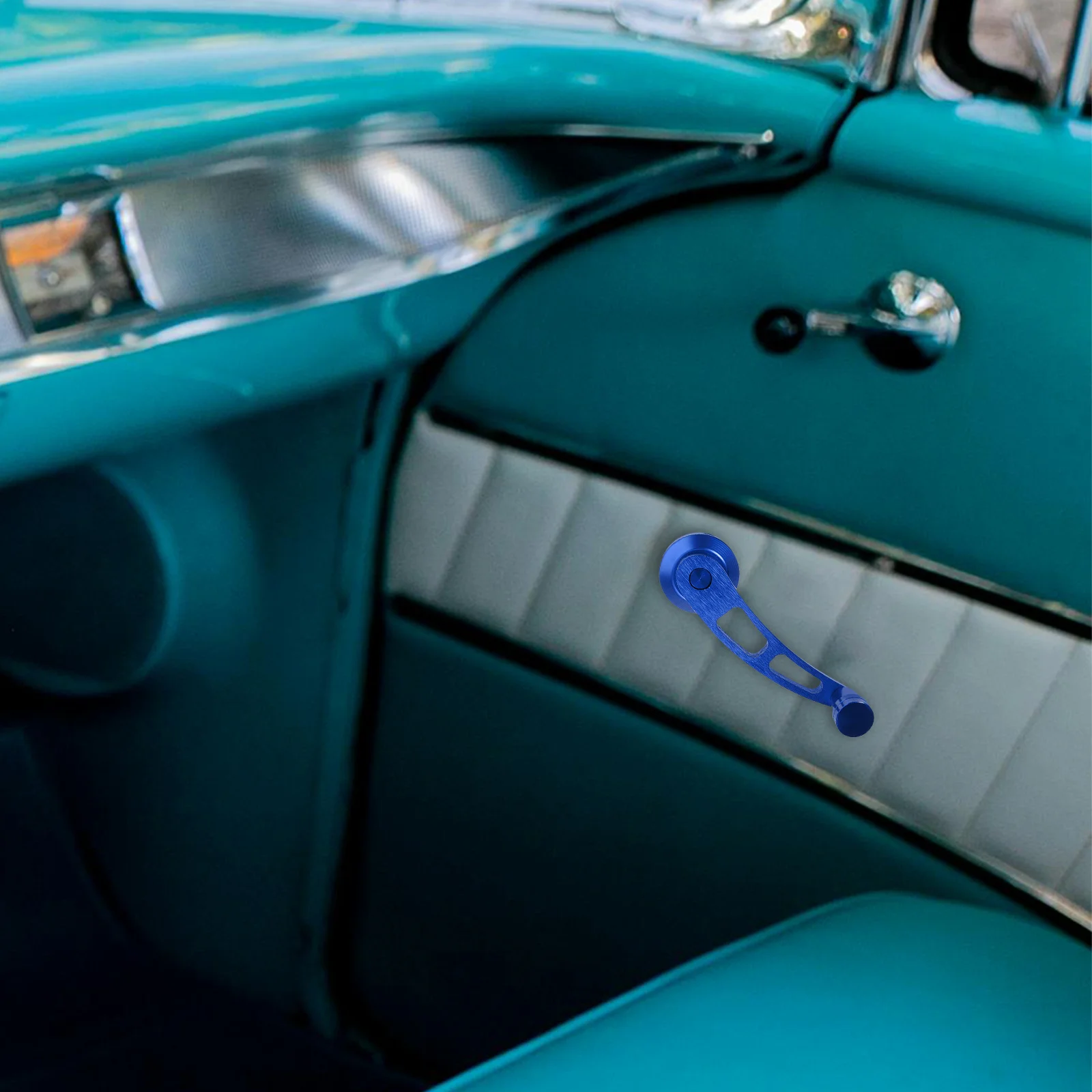 

1 set 1 Set Car Window Crank Handle Aluminum Alloy Replacement For Auto Manual Window Lever Universal Fit Car Interior Parts