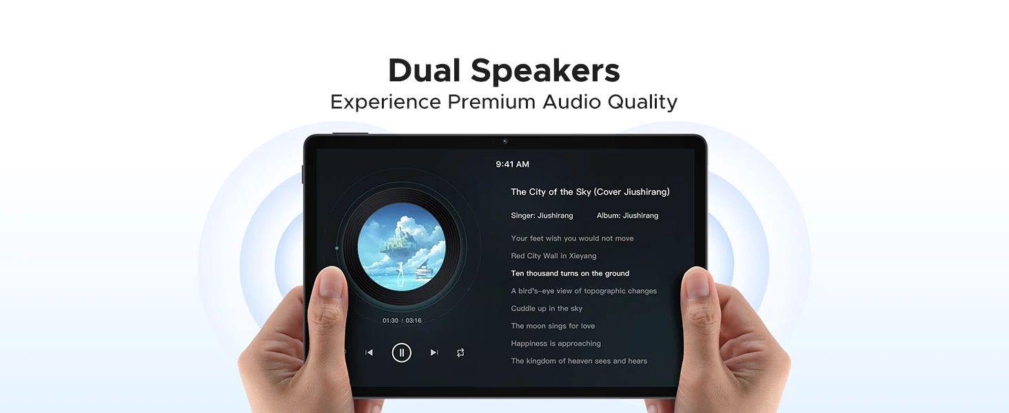 DOOGEE U11 Pro 2in1 PC Tablet 30GB(6+24) 256GB 11" 8580mAh Battery Dual Speakers Unisoc T7200 Android 16 Tablet Widevine L1