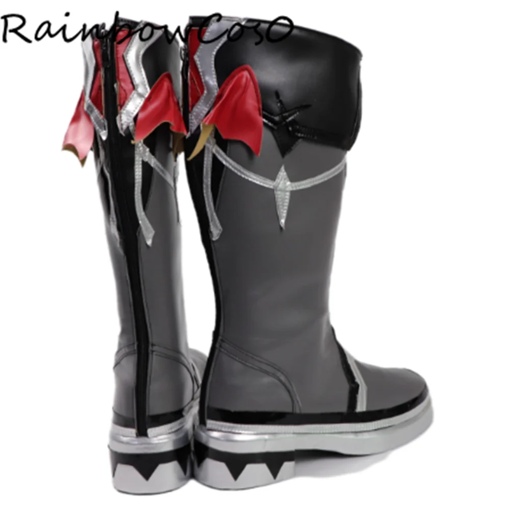 Durin genshin impacto cosplay sapatos botas jogo anime festa dia das bruxas arco-íris cos0 w5365