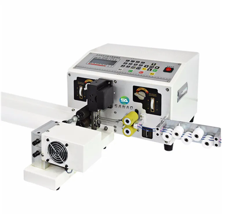 （2026）hotSA-209NX2 Full-Automatic 0.1-2.5mm2 Automatic Double Wires Stripping Cutting Twisting Machine