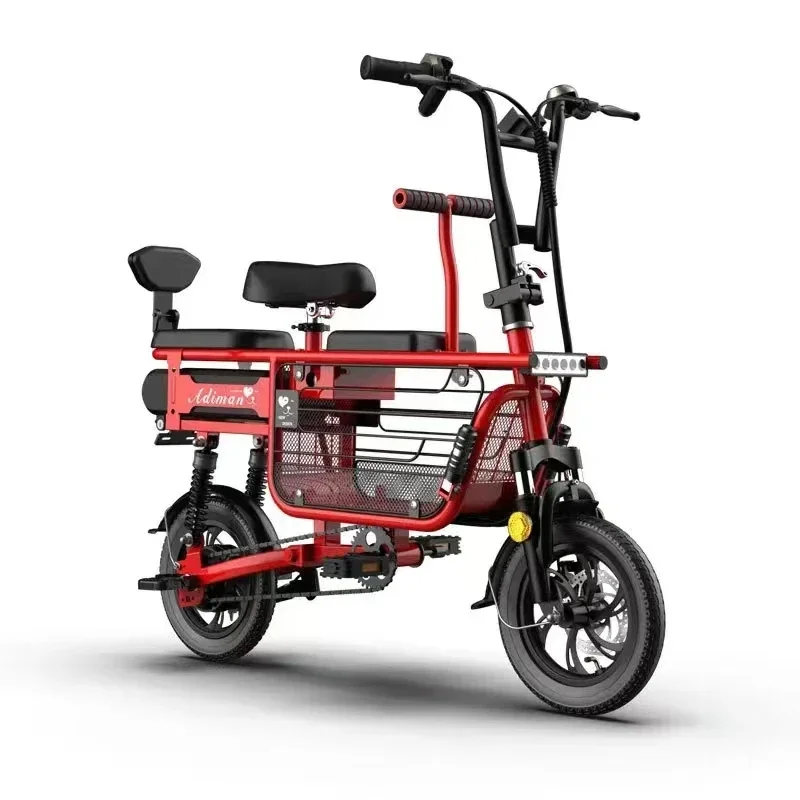 Bicicleta Elétrica para Famílias: A Escolha Ideal para Viagens Leves, Transporte de Crianças e Armazenamento Prático
